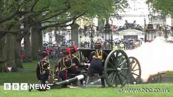Coronation anniversary marked by 41-gun salute