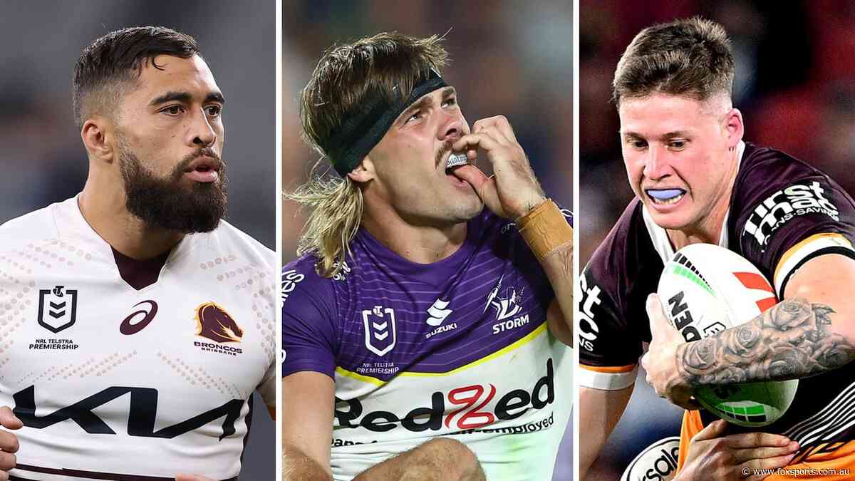 Broncos crisis sparks bold gamble as bolters loom; Storm face big Paps hurdle — Team Tips