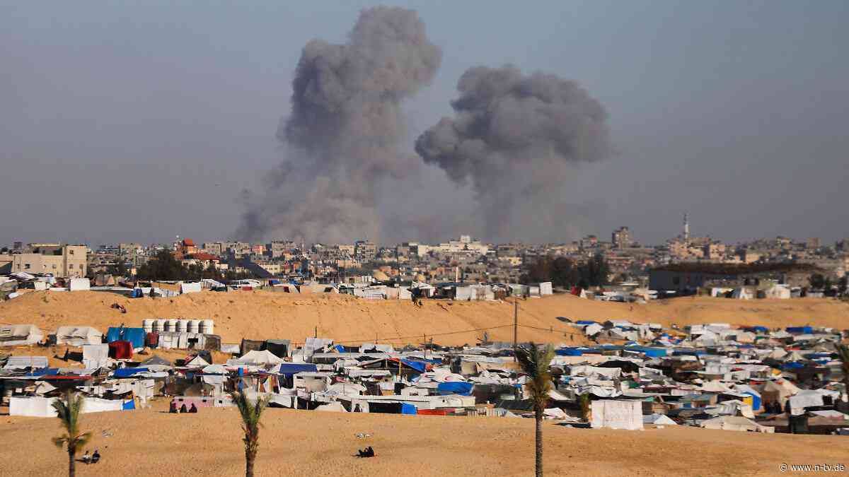 Noch keine Feuerpause in Sicht: Israel beschließt Offensive auf Rafah - Luftschläge starten