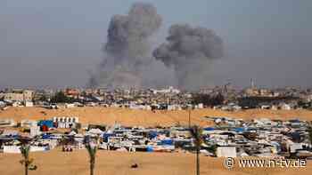 Noch keine Feuerpause in Sicht: Israel beschließt Offensive auf Rafah - Luftschläge starten