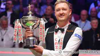 Kyren Wilson holds his nerve to clinch maiden World Snooker Championship title after fighting off gritty Welsh rival Jak Jones in gripping Crucible final