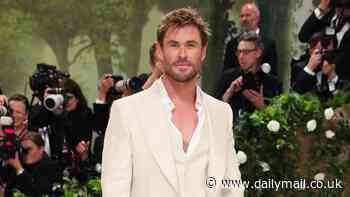 Natalie Barr and Matt Shirvington mock Chris Hemsworth's Met Gala outfit: 'How many buttons do you reckon he's got undone?'