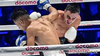 Jason Moloney's final flurry not enough as the Aussie boxer loses WBO bantamweight world boxing title in Tokyo