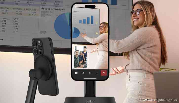 Belkin releases Auto Tracking Stand Pro with DockKit which always keeps you centred in the frame