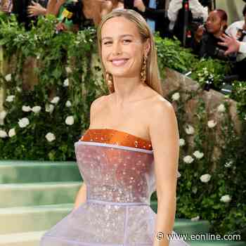 Marvel at Brie Larson's Invisible Hoop Skirt Look at 2024 Met Gala