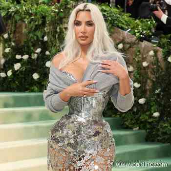 Kim Kardashian Wears Her Most Curve-Hugging Look to Date at Met Gala