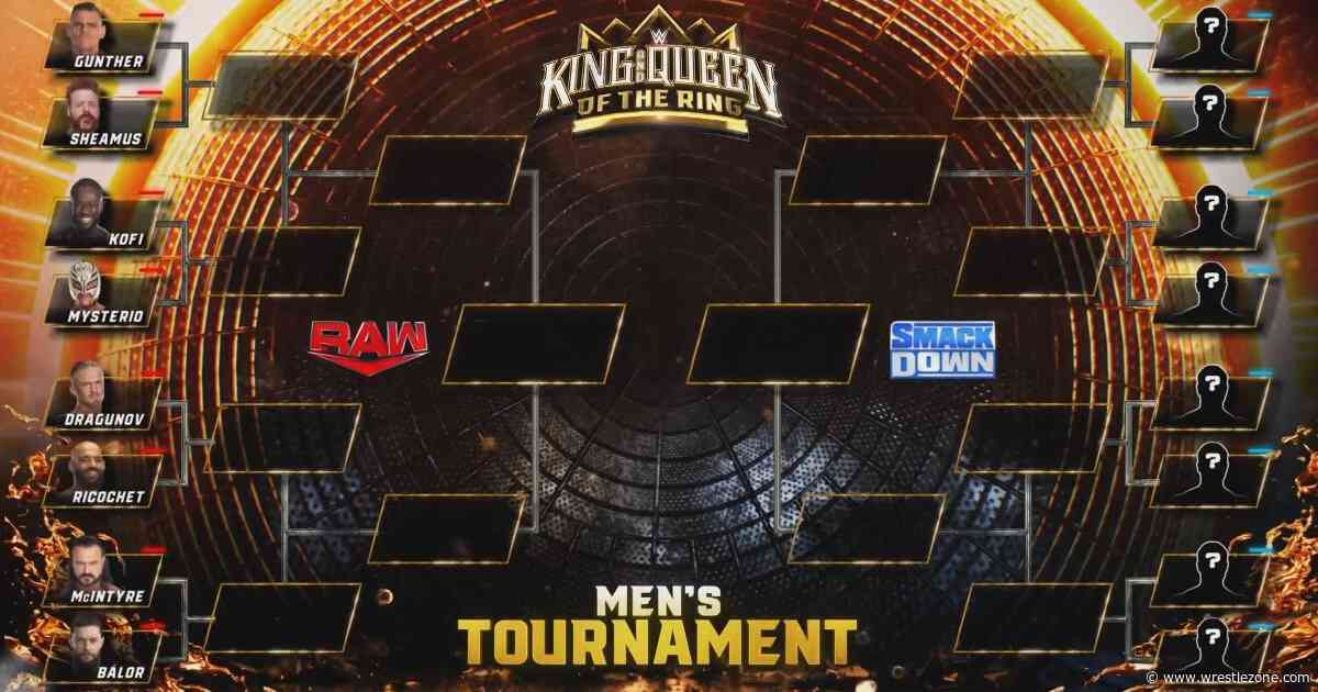 WWE Confirms RAW Brackets For King Of The Ring, Queen Of The Ring Tournaments