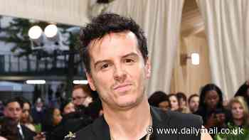 Met Gala 2024: Andrew Scott looks fashion forward in sleeveless blazer with gold flies as he and a dapper Jude Law lead male stars at annual event