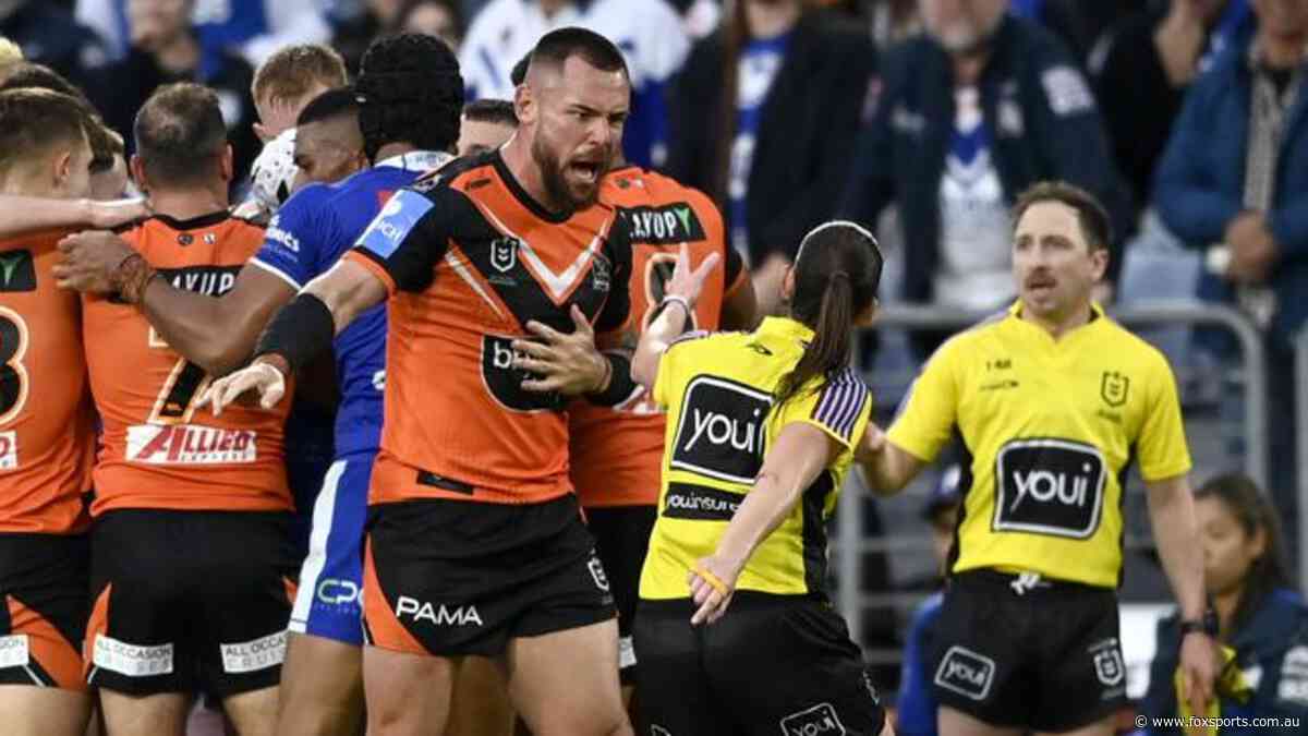 ‘A coward act’: NRL legends fire up amid disgraceful ref storm