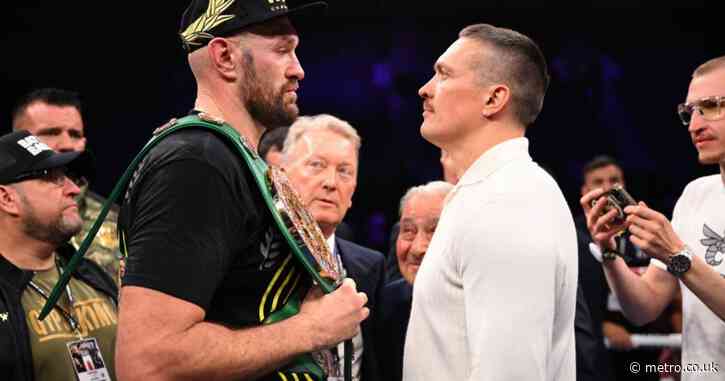 Tyson Fury reveals key factor that will determine undisputed heavyweight fight with Oleksandr Usyk