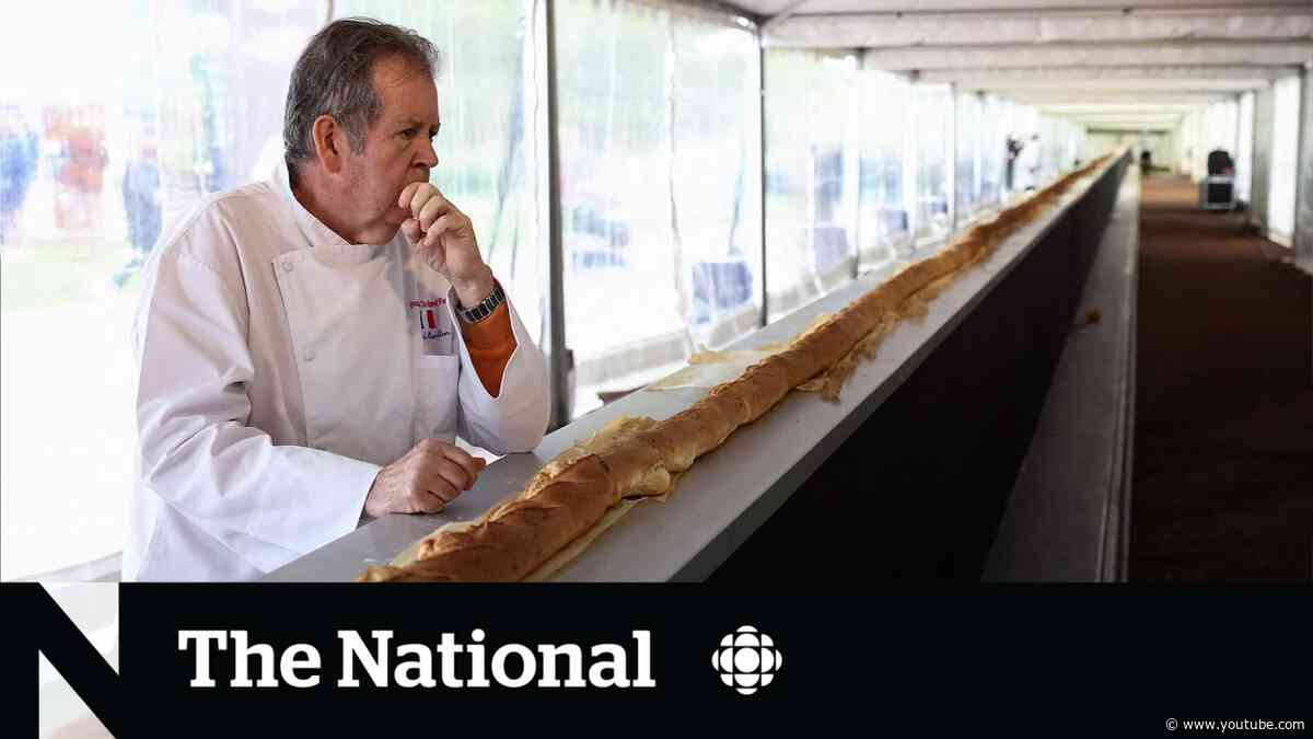#TheMoment French bakers reclaimed the world’s longest baguette title