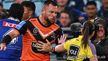 NRL adamant abuse aimed at Kasey Badger 'isn't a gender issue' - as ref escapes the axe over controversial Bulldogs v Tigers clash