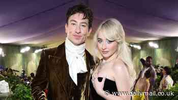 Sabrina Carpenter and Barry Keoghan make red carpet debut at 2024 Met Gala! Espresso hitmaker poses up with Saltburn lover for first time at fashion's biggest night