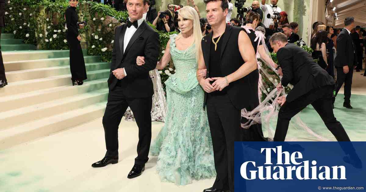 Dresses made out of sand, corsets and power poses: the Met Gala 2024 – in pictures