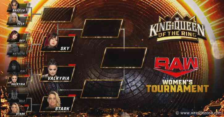 Lyra Valkyria, Zoey Stark, IYO SKY Advance In WWE Queen Of The Ring Tournament On WWE RAW