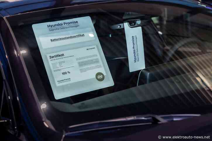 Gebrauchte E-Autos: Hyundai weitet Batteriediagnose aus