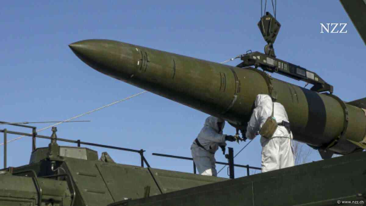 Russland übt den Einsatz taktischer Atomwaffen und sendet eine Warnung an den Westen