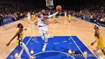 Brunson scores 43, rallies Knicks to 121-117 win over Pacers in Game 1 of series