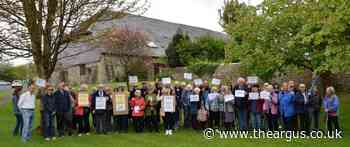 Patcham residents protest against Royal Mail plans for village