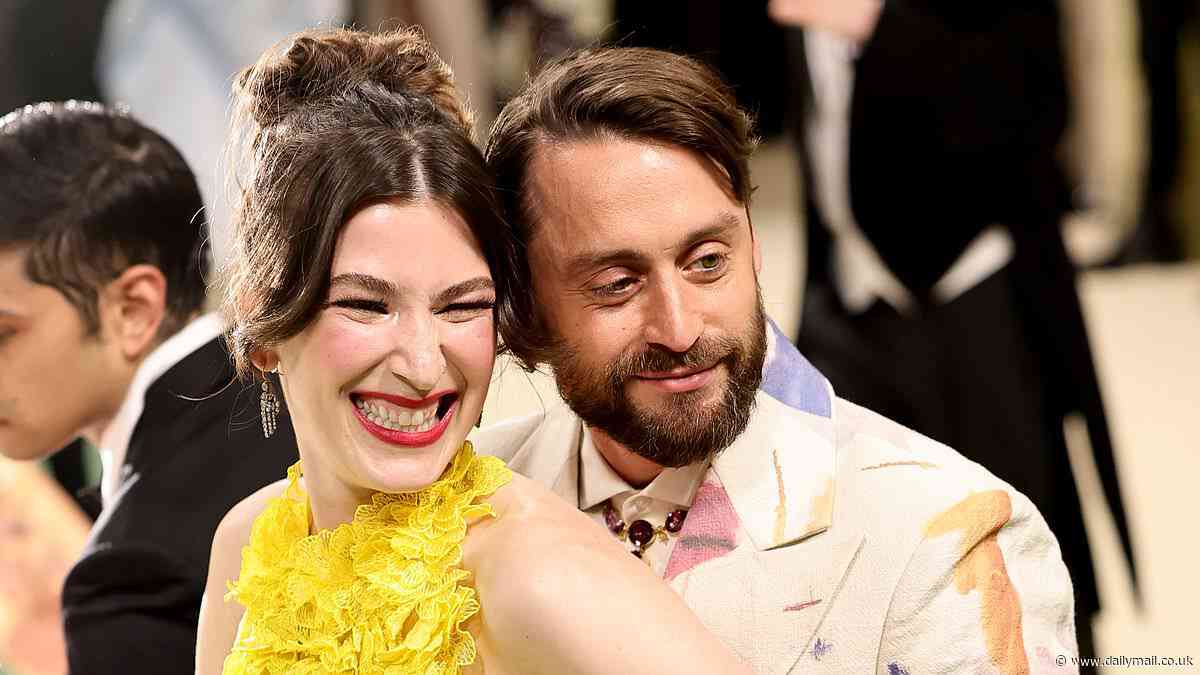 Succession's Kieran Culkin puts on a typically cozy display with glamorous wife Jazz Charton as smitten pair arrive at the 2024 Met Gala