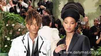 Hollywood nepo babies Willow and Jaden Smith play it cool in edgy outfits at 2024 Met Gala