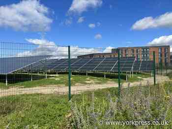 University of York solar farm completed for robot research