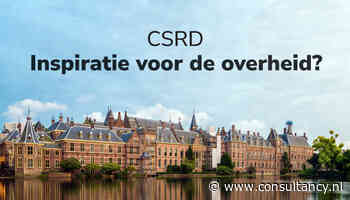 CSRD biedt overheid handvatten voor eigen duurzaamheidsrapportages