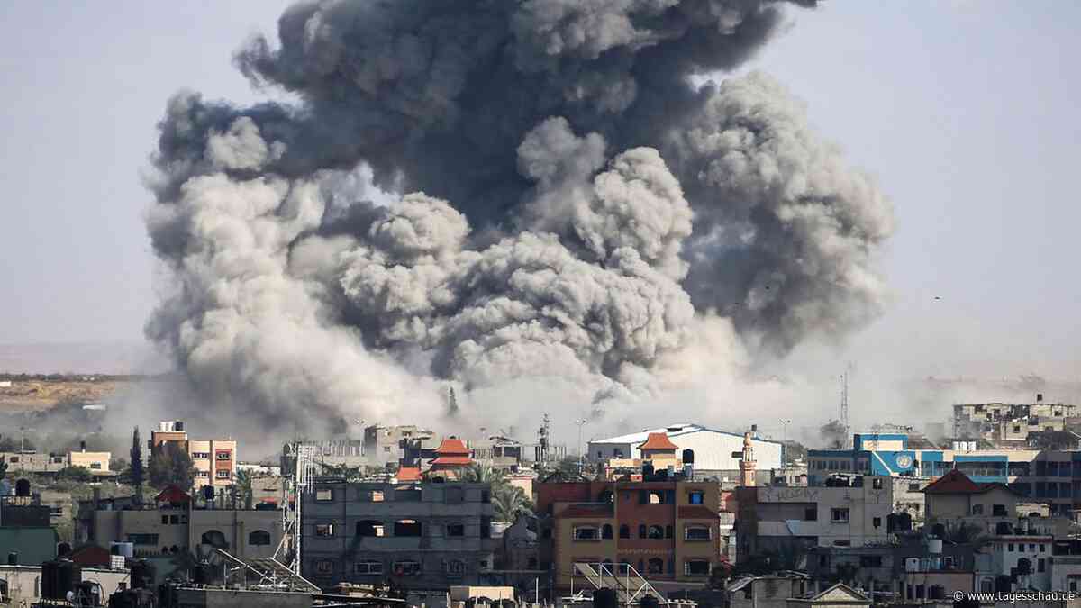 Israels Armee rückt auf Rafah vor
