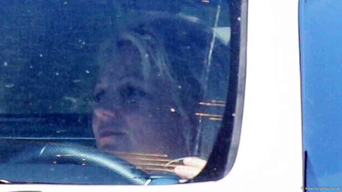 Britney Spears takes a refreshing drive in LA as she's spotted for the first time since dramatic ankle injury during chaotic night at the Chateau Marmont