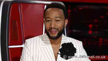 The Voice: John Legend gushes about his soul singer Nathan Chester after rousing rendition of Jackie Wilson hit