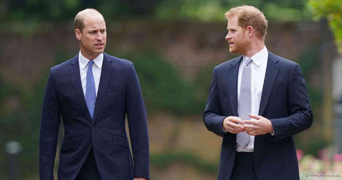 Nine-word reason Prince William won't see Prince Harry during rare UK visit