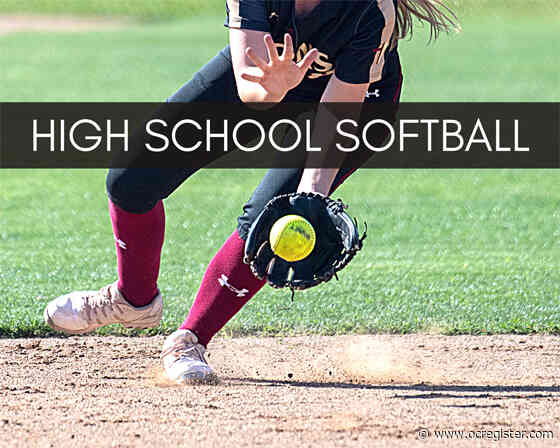 CIF-SS softball playoffs: Schedule for the Orange County teams Tuesday, May 7