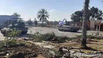 Israeli forces take control of the Gaza side of the Rafah border crossing with Egypt