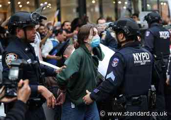 Pro-Palestinian protesters clash with riot police near Met Gala