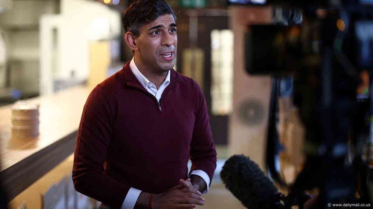 Rishi Sunak admits he must prove to voters his plan is 'making a difference' - with hopes UK will officially leave recession this week and first Rwanda flights soon - as he struggles to recover from elections nightmare while Tory rebels mulling next move