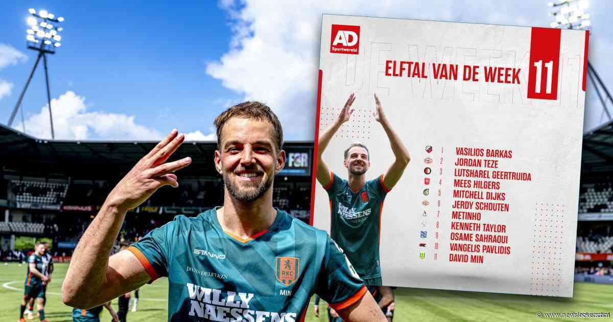 Twee PSV’ers in Elftal van de Week na kampioensduel, spits van RKC blinkt uit