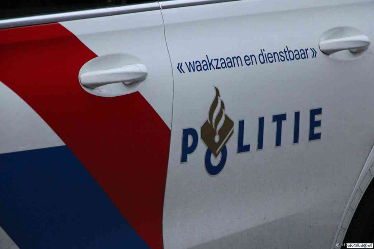 File op N355 in Groningen door ongeval