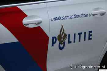 File op N355 in Groningen door ongeval