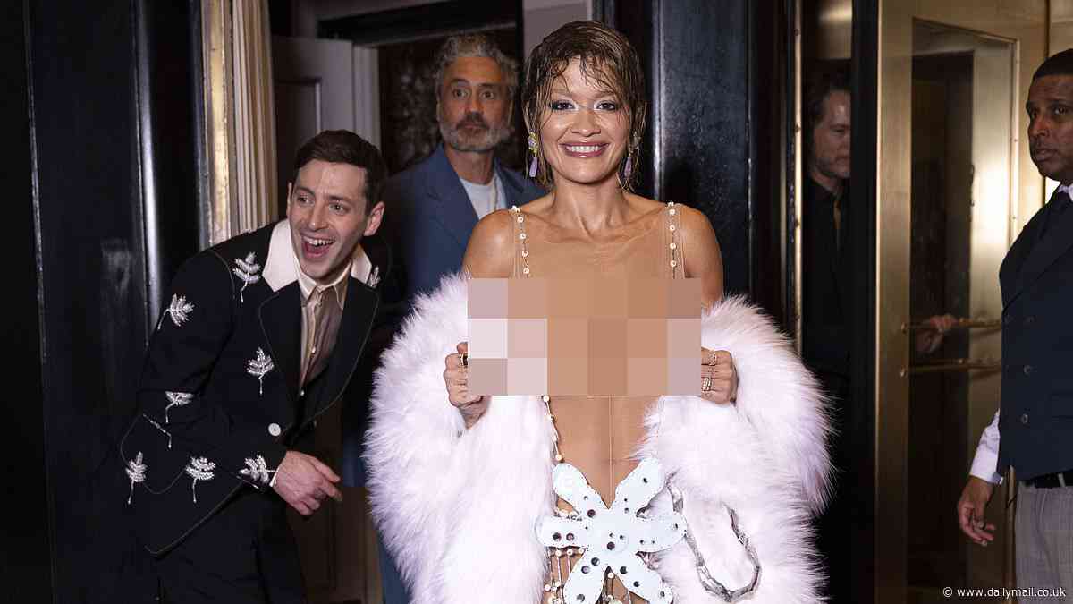 Met Gala 2024 LIVE: Rita Ora bares all in VERY racy dress as she leads stars arriving at after parties - as memes reacting to quirky outfits flood in