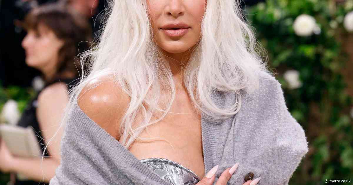 Kim Kardashian really wore a cardigan to the Met Gala
