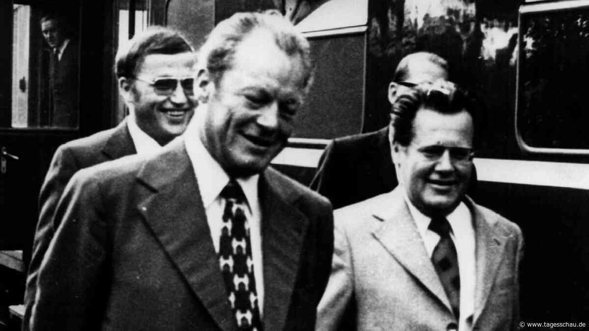 Vor 50 Jahren: Warum Kanzler Brandt über den DDR-Spion stürzte