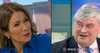Susanna Reid stunned as rebel Tory says Boris Johnson was 'set up' and should be party chairman