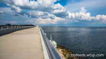 Pedestrian trail along Courtney Campbell Causeway closed temporarily for maintenance work