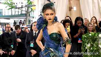 Zendaya pulls out all the stops as she shows off her jaw-dropping figure in THREE different ensembles - including controversial forbidden fruit look - at the Met Gala