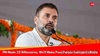 PM Made 22 Billionaires, We Will Make Crores Of People `Lakhpati`: Rahul Gandhi