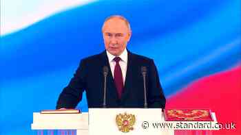 Vladimir Putin sworn in for fifth term as Russian President