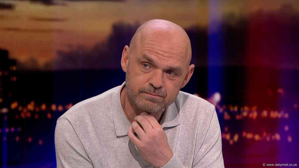 Danny Murphy mocks Man United's half-time actions during their 4-0 humbling by Crystal Palace and claims it's an example of 'how stupid football has gone'