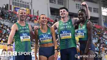 Magnificent bronze for Irish mixed relay squad