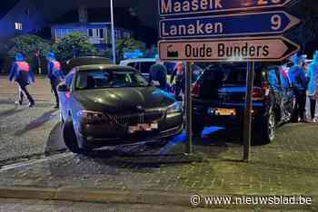 Drie auto’s botsen in Maasmechelen: drie personen lichtgewond