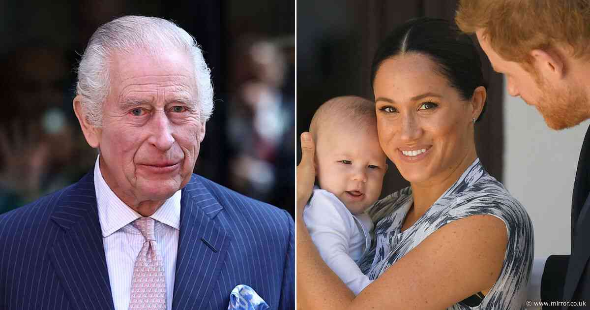 King Charles 'desperate' to have a relationship with Prince Archie as grandson turns five